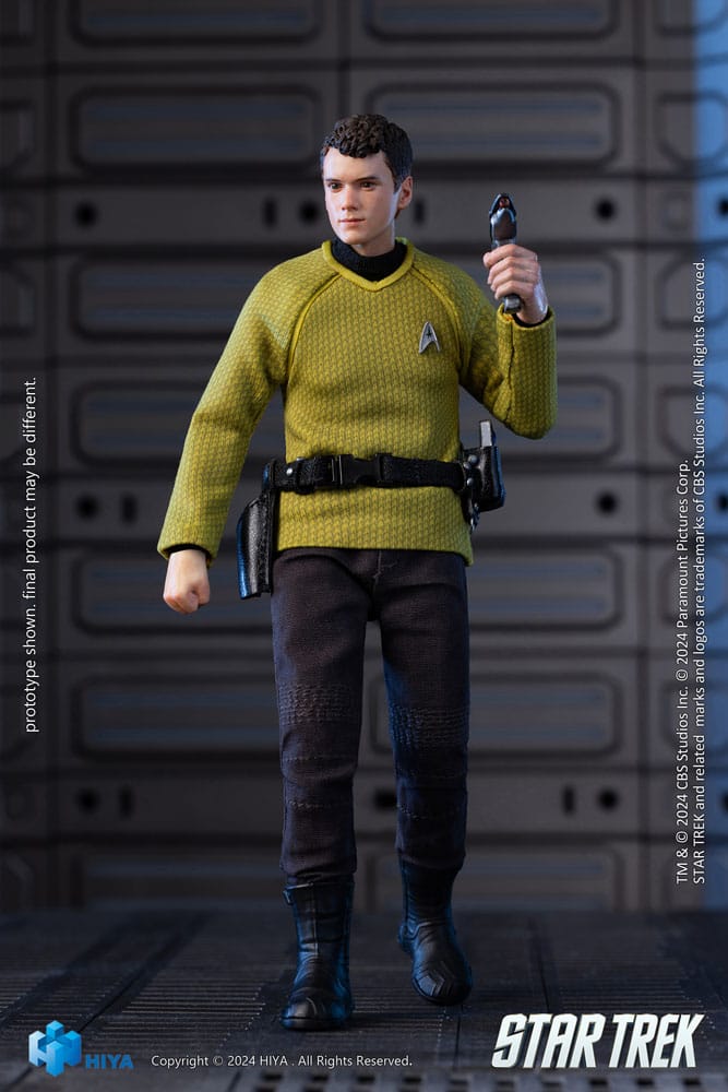 Star Trek 2009 Exquisite Super Series Actionfigur 1/12 Chekov 16 cm