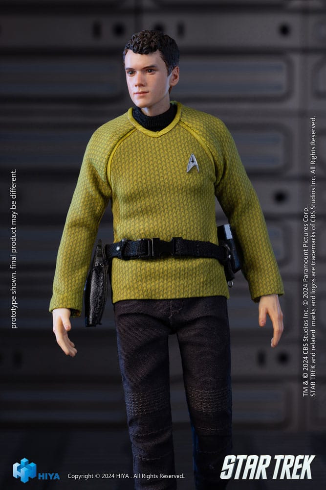 Star Trek 2009 Exquisite Super Series  Actionfigur 1/12 Chekov 16 cm