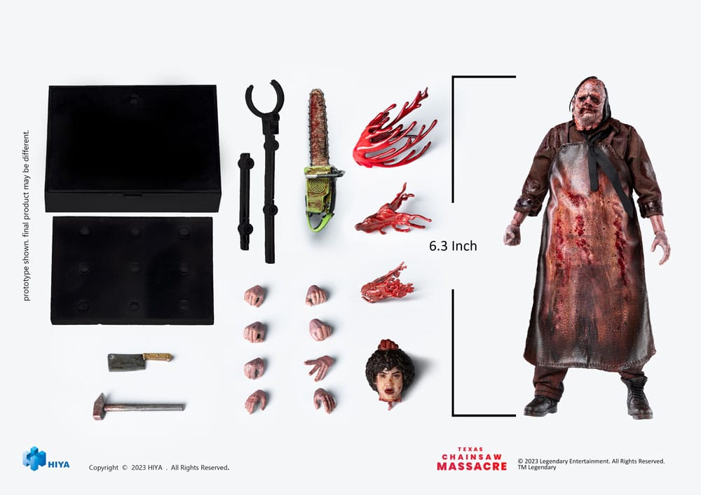 Texas Chainsaw Massacre Exquisite Super Series Actionfigur 1/12 Texas Chainsaw Massacre 2022 Leatherface