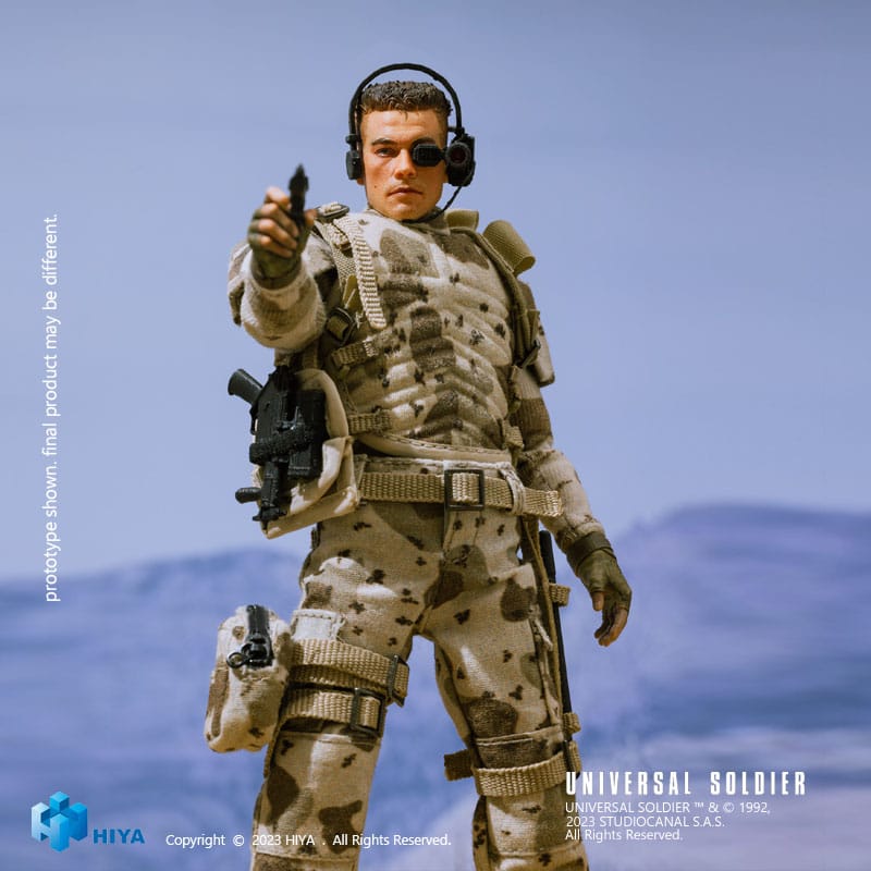 Universal Soldier Exquisite Super Series  Actionfigur 1/12 Luc Deveraux 16 cm