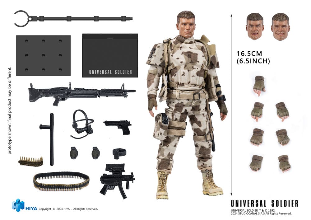 Universal Soldier Exquisite Super Series  Actionfigur 1/12 Andrew Scott 16 cm