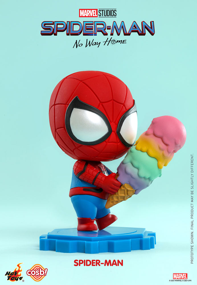 Spider-Man: No Way Home Cosbi Mini Figure Spider-Man (Ice Cream) 8 cm