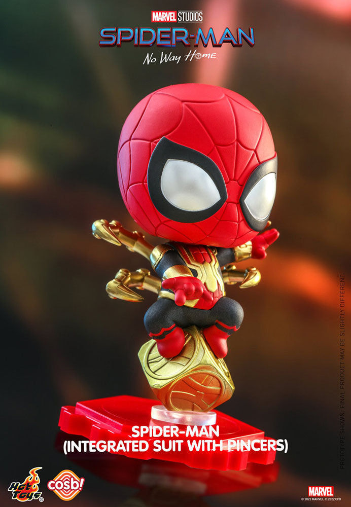 Spider-Man: No Way Home Cosbi Mini Figure Spider-Man (Integrated Suit) 8 cm