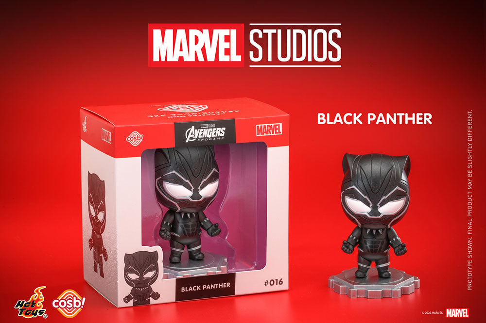 Avengers: Endgame Cosbi Mini Figure Black Panther 8 cm