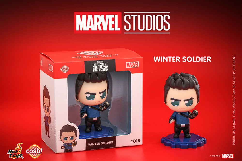 The Falcon and the Winter Soldier Cosbi Mini Figure Bucky Barnes 8 cm