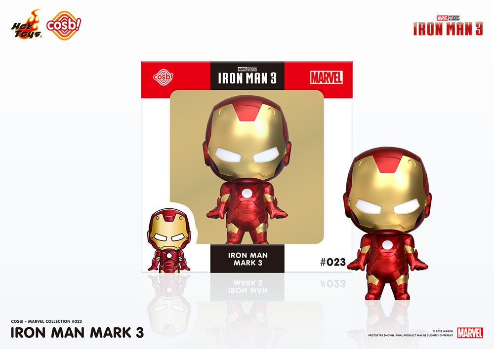 Iron Man 3 Cosbi Mini Figure Iron Man Mark 3 8 cm