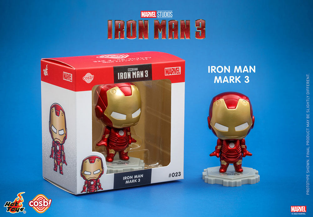 Iron Man 3 Cosbi Mini Figure Iron Man Mark 3 8 cm