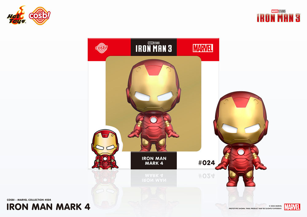 Iron Man 3 Cosbi Mini Figure Iron Man Mark 4 8 cm