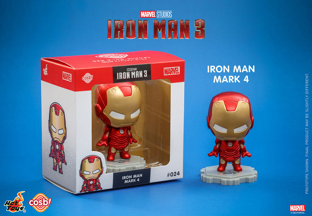 Iron Man 3 Cosbi Mini Figure Iron Man Mark 4 8 cm