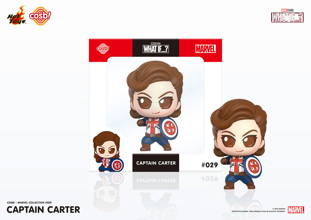 What If...? Cosbi Mini Figure Captain Carter 8 cm