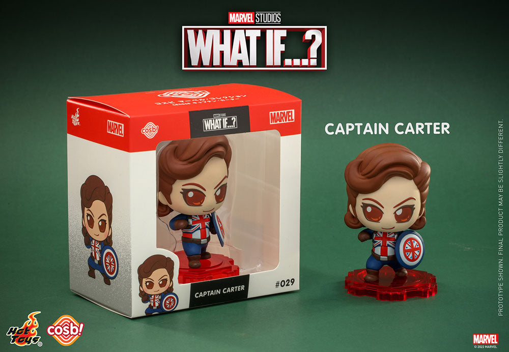 What If...? Cosbi Mini Figure Captain Carter 8 cm