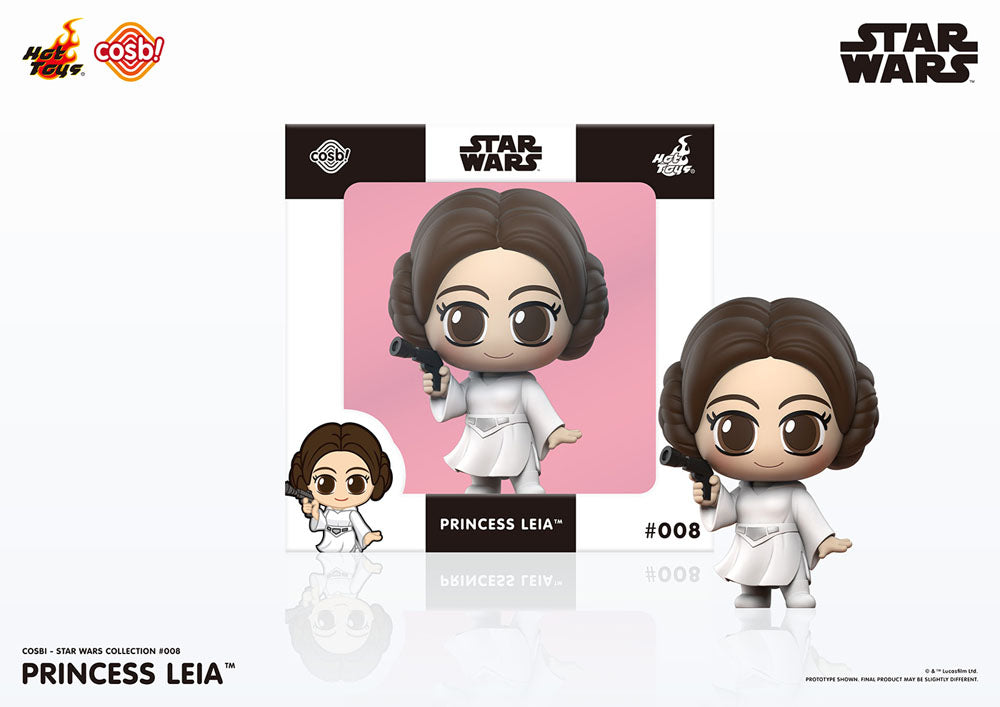 Star Wars Cosbi Mini Figure Princess Leia 8 cm