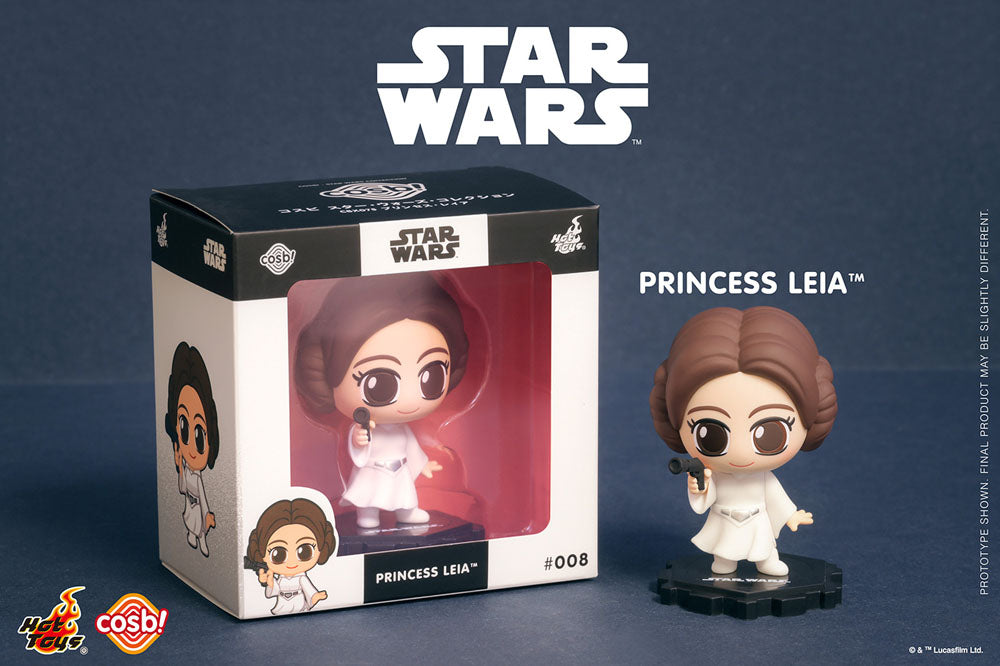 Star Wars Cosbi Mini Figure Princess Leia 8 cm