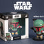 Star Wars Cosbi Mini Figure Boba Fett White 8 cm