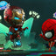 Spider-Man: Far From Home Cosbaby (S) Mini Figures Mysterio's Iron Man Illusion & Spider-Man 10 cm