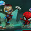 Spider-Man: Far From Home Cosbaby (S) Mini Figures Mysterio's Iron Man Illusion & Spider-Man 10 cm