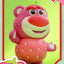 Toy Story 3 Cosbaby (S) Mini Figure Lotso (Strawberry Version) 10 cm