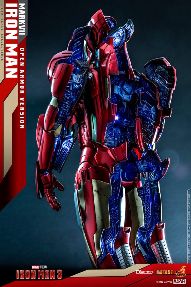 Iron Man 3 Diorama 1/6 Iron Man Mark VII (Open Armor Version) 32 cm