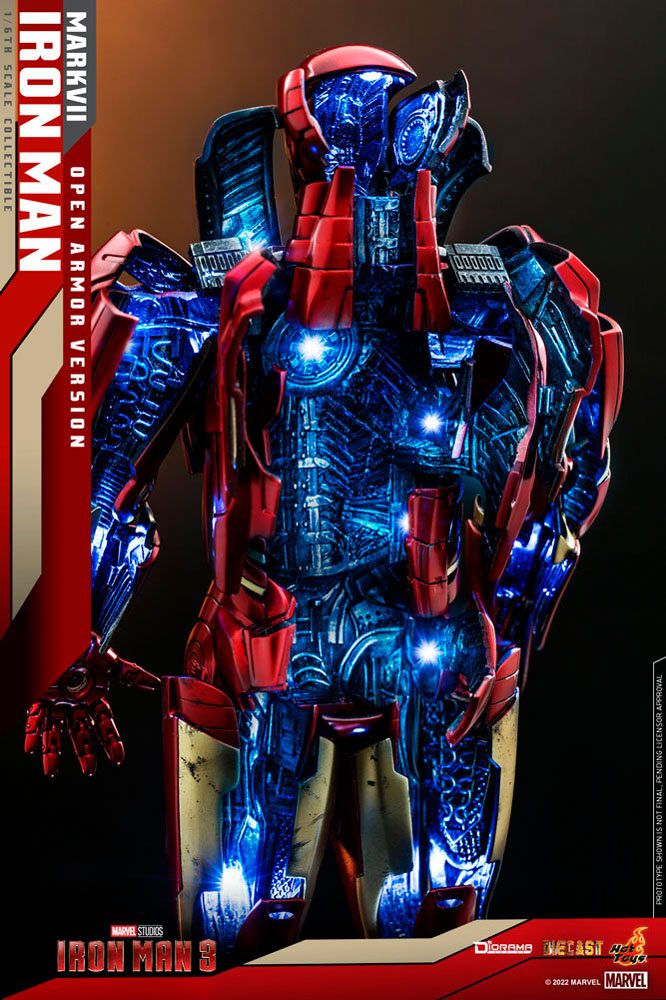 Iron Man 3 Diorama 1/6 Iron Man Mark VII (Open Armor Version) 32 cm