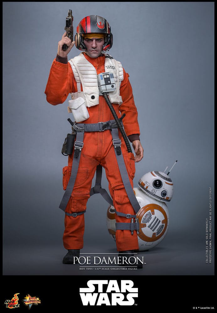 Star Wars Action Figure 1/6 Poe Dameron 30 cm