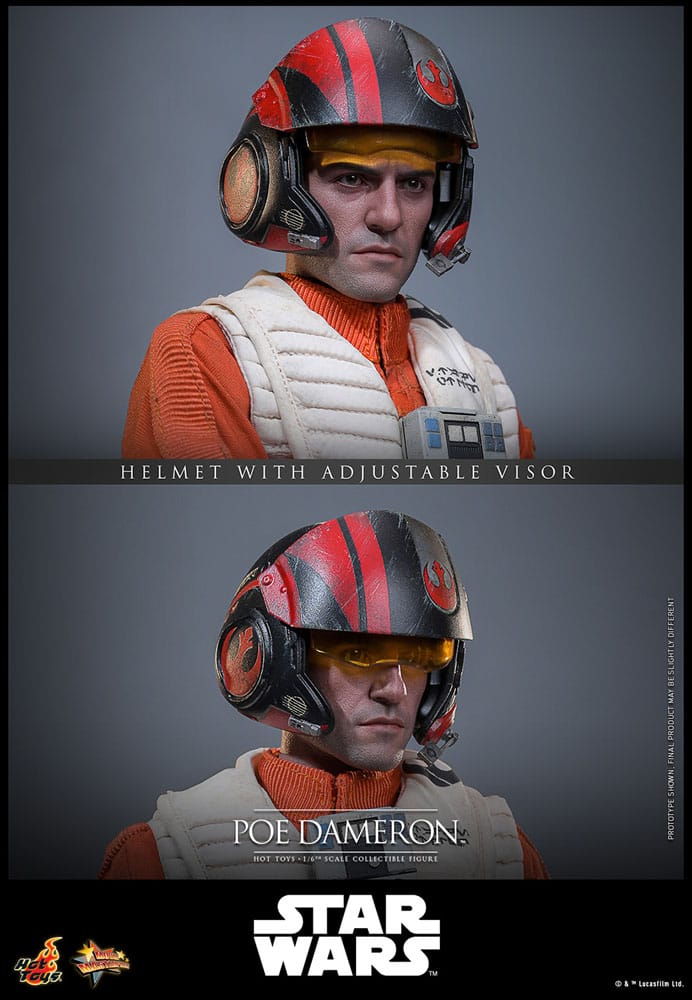 Star Wars Action Figure 1/6 Poe Dameron 30 cm