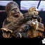 Star Wars Episode V Movie Masterpiece Action Figure 1/6 Chewbacca with Disassembled C-3PO 36 cm