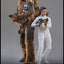 Star Wars Episode V Movie Masterpiece Action Figure 1/6 Chewbacca with Disassembled C-3PO 36 cm