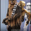 Star Wars Episode V Movie Masterpiece Action Figure 1/6 Chewbacca with Disassembled C-3PO 36 cm