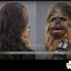 Star Wars Episode V Movie Masterpiece Action Figure 1/6 Chewbacca with Disassembled C-3PO 36 cm