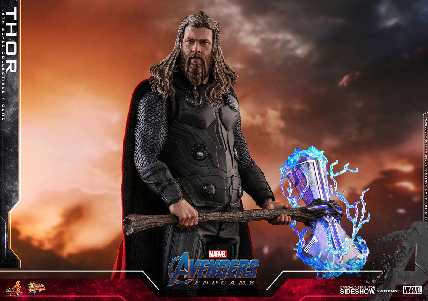 Avengers: Endgame Movie Masterpiece Action Figure 1/6 Thor 32 cm