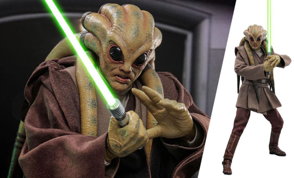 Star Wars Movie Masterpiece Action Figure 1/6 Kit Fisto 32 cm