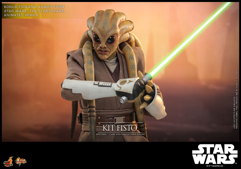 Star Wars Movie Masterpiece Action Figure 1/6 Kit Fisto 32 cm