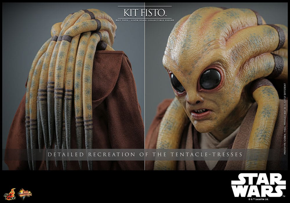 Star Wars Movie Masterpiece Action Figure 1/6 Kit Fisto 32 cm