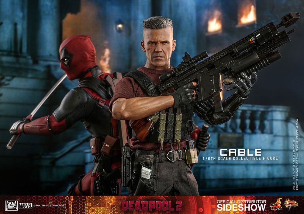 Deadpool 2 Movie Masterpiece Action Figure 1/6 Cable 30 cm