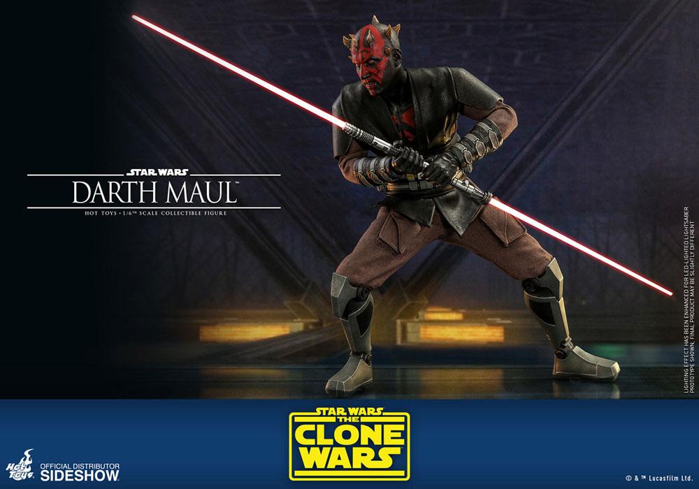 Star Wars The Clone Wars Action Figure 1/6 Darth Maul 29 cm