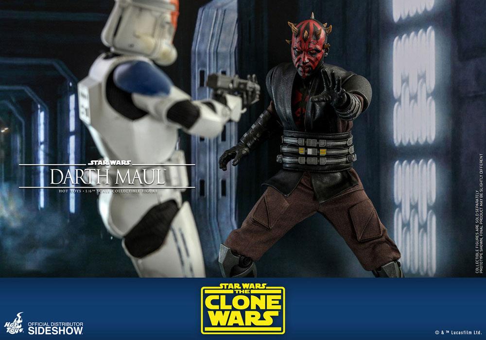 Star Wars The Clone Wars Action Figure 1/6 Darth Maul 29 cm