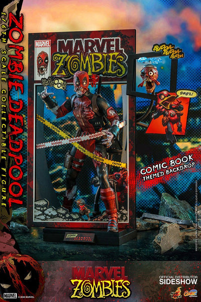 Marvel Zombies Comic Masterpiece Action Figure 1/6 Zombie Deadpool 31 cm