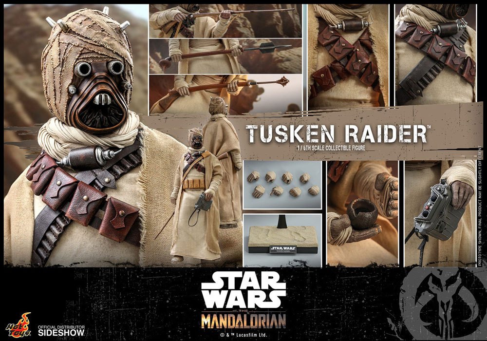 Star Wars The Mandalorian Action Figure 1/6 Tusken Raider 31 cm