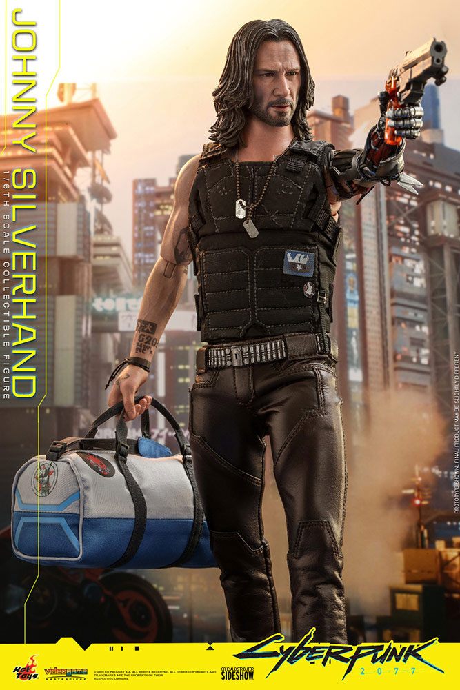 Cyberpunk 2077 Video Game Masterpiece Action Figure 1/6 Johnny Silverhand 31 cm