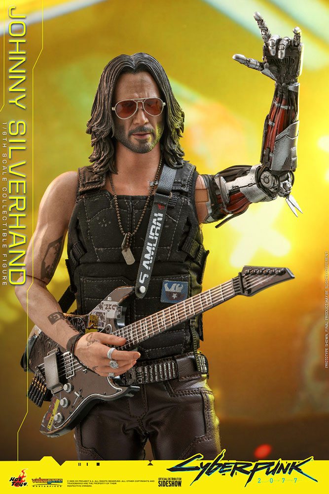 Cyberpunk 2077 Video Game Masterpiece Action Figure 1/6 Johnny Silverhand 31 cm