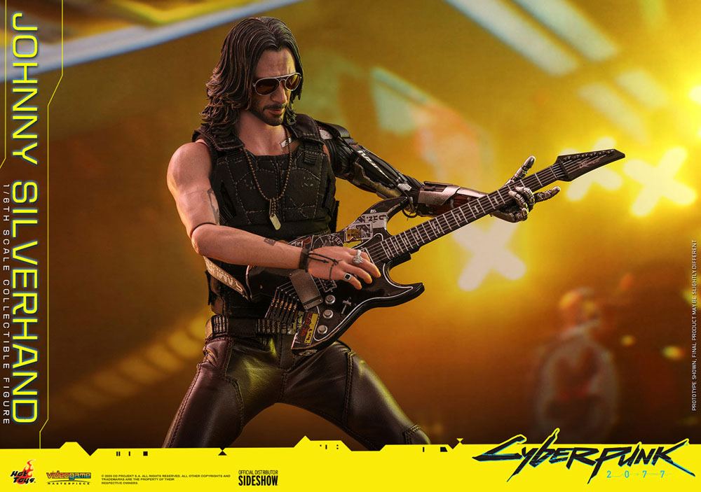 Cyberpunk 2077 Video Game Masterpiece Action Figure 1/6 Johnny Silverhand 31 cm