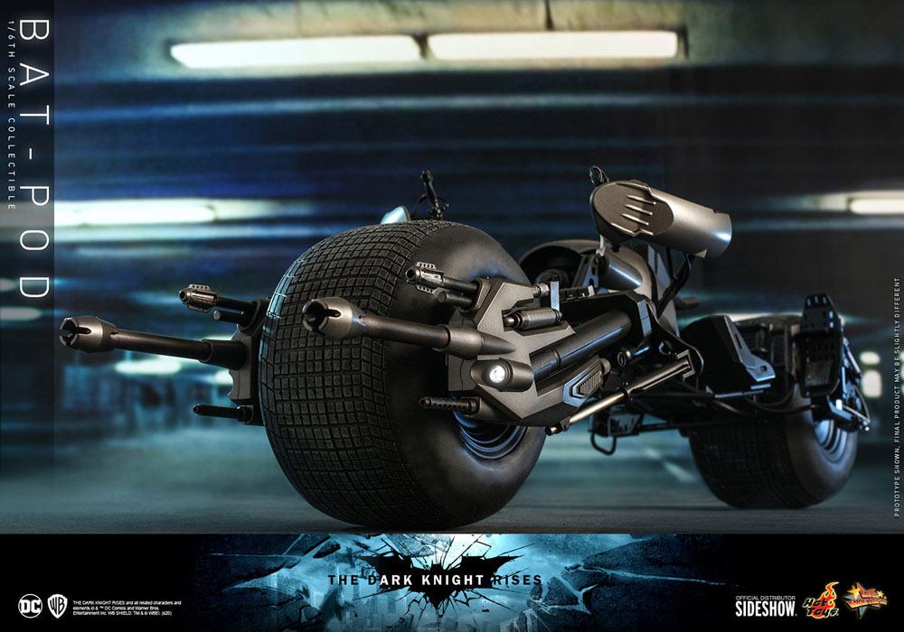 Batman The Dark Knight Rises Movie Masterpiece Action Figure 1/6 Bat-Pod 59 cm