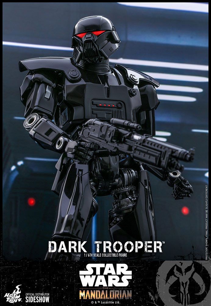 Star Wars The Mandalorian Action Figure 1/6 Dark Trooper 32 cm