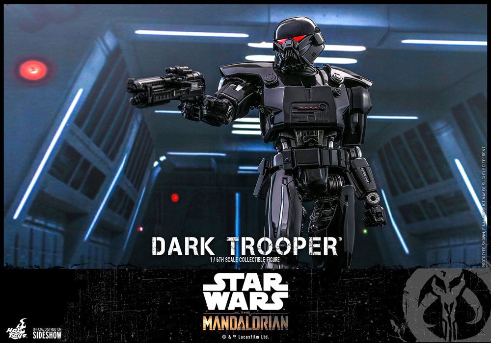 Star Wars The Mandalorian Action Figure 1/6 Dark Trooper 32 cm