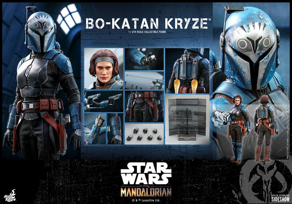 Star Wars The Mandalorian Action Figure 1/6 Bo-Katan Kryze 28 cm