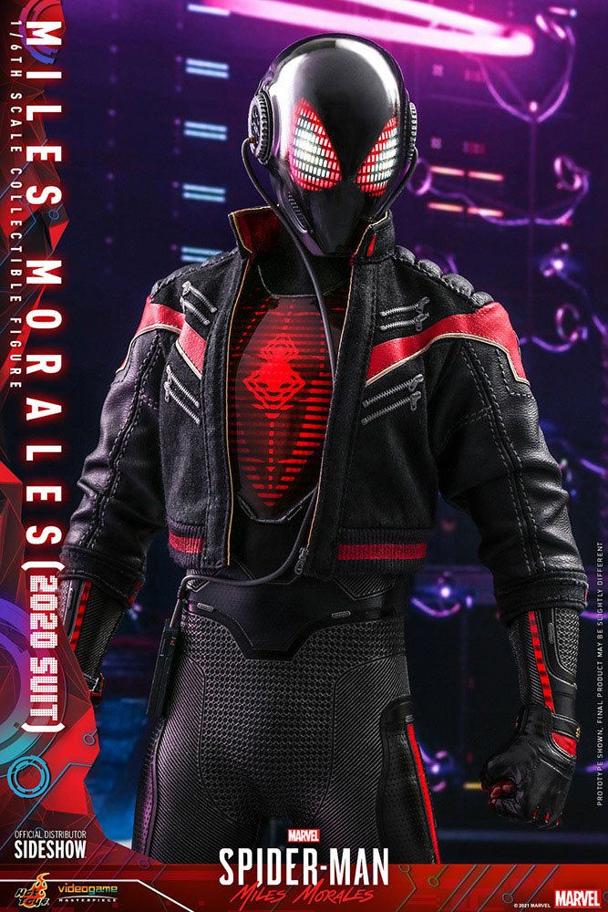 Marvel's Spider-Man: Miles Morales Video Game Masterpiece Action Figure 1/6Miles Morales (2020 Suit)