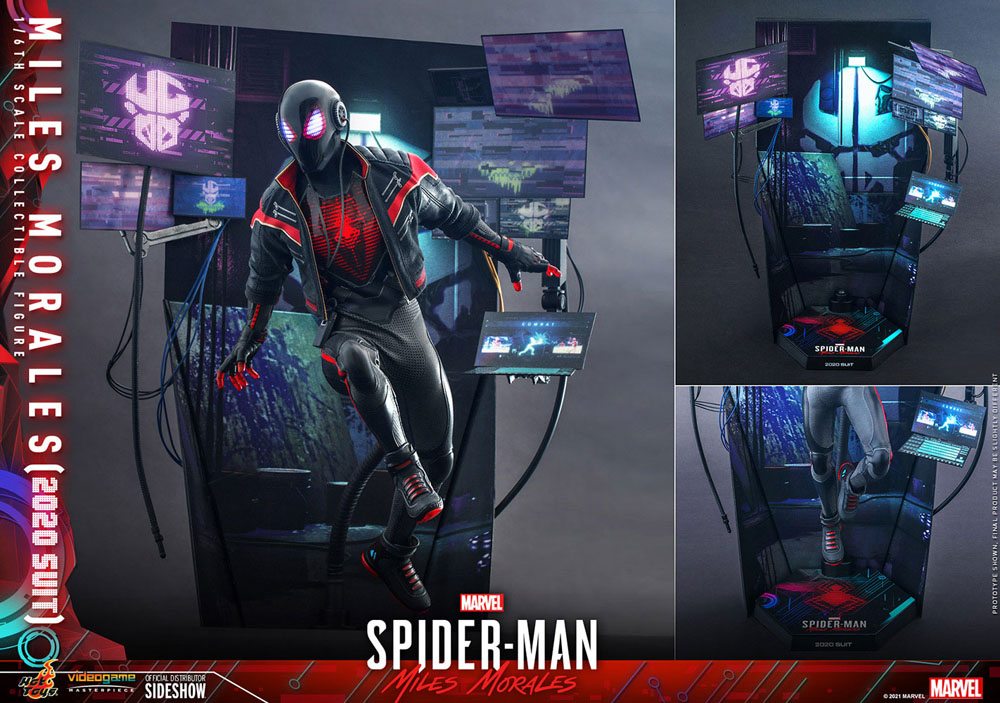 Marvel's Spider-Man: Miles Morales Video Game Masterpiece Action Figure 1/6Miles Morales (2020 Suit)