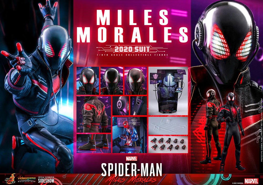 Marvel's Spider-Man: Miles Morales Video Game Masterpiece Action Figure 1/6Miles Morales (2020 Suit)