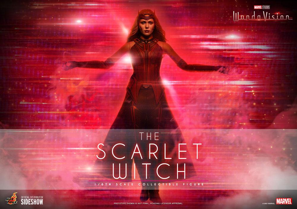 WandaVision Action Figure 1/6 The Scarlet Witch 28 cm