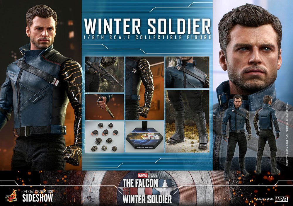 The Falcon and The Winter Soldier Action Figure 1/6 Winter Soldier 30 cm